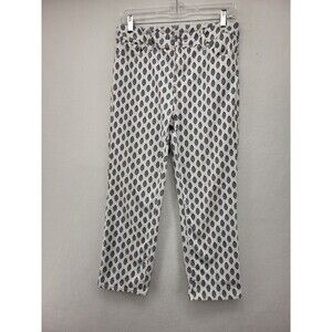 CHICO'S PANTS WOMEN'S SIZE 0.5 SO SLIMMING CROP CAPRI CASUAL BOYFRIEND LADIES